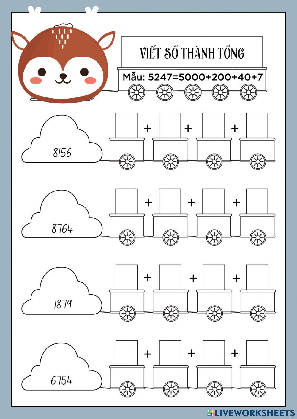 Chinh phục các số có 4 chữ số