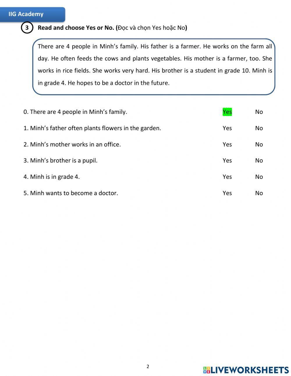 IIG-Grade 4-Worksheet 21
