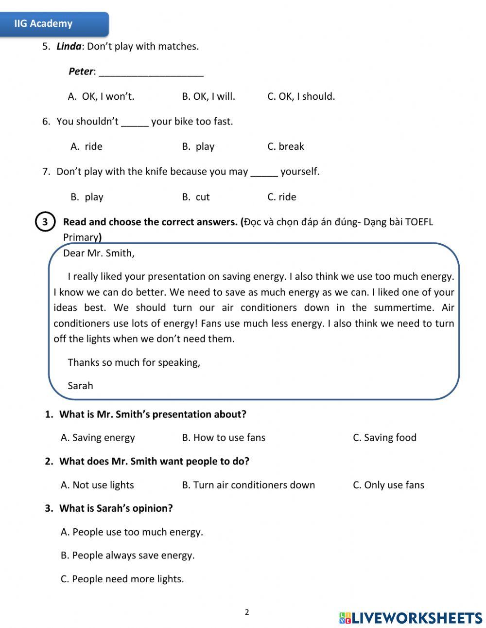 IIG-Grade 5-Worksheet 21