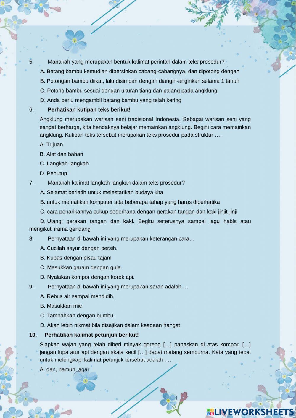 Struktur teks prosedur