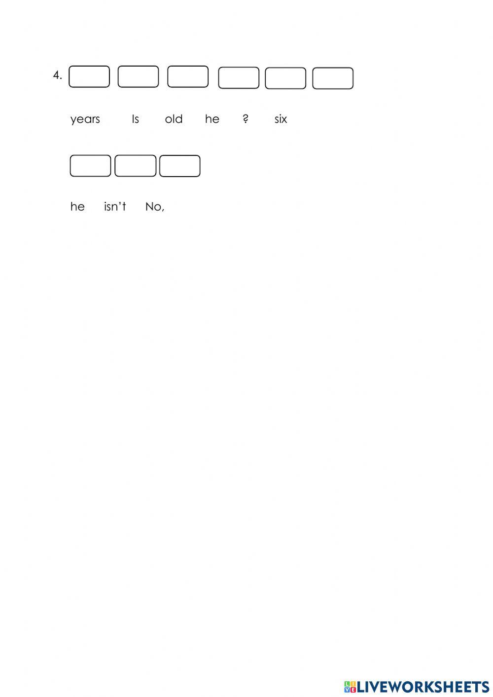 Verb to be (Questions)