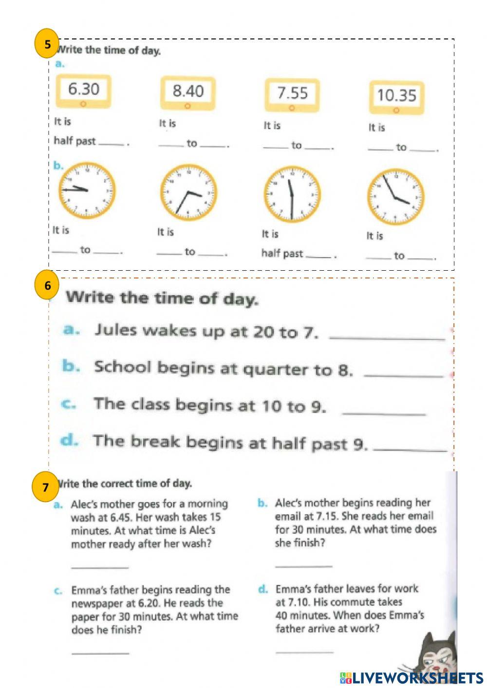 Xem đồng hồ (tt)