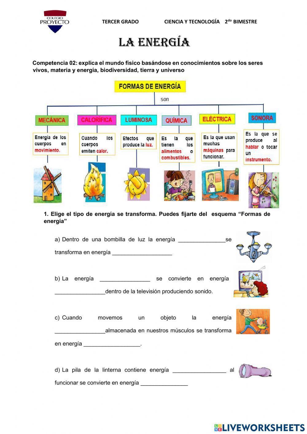 La energía y sus fuentes