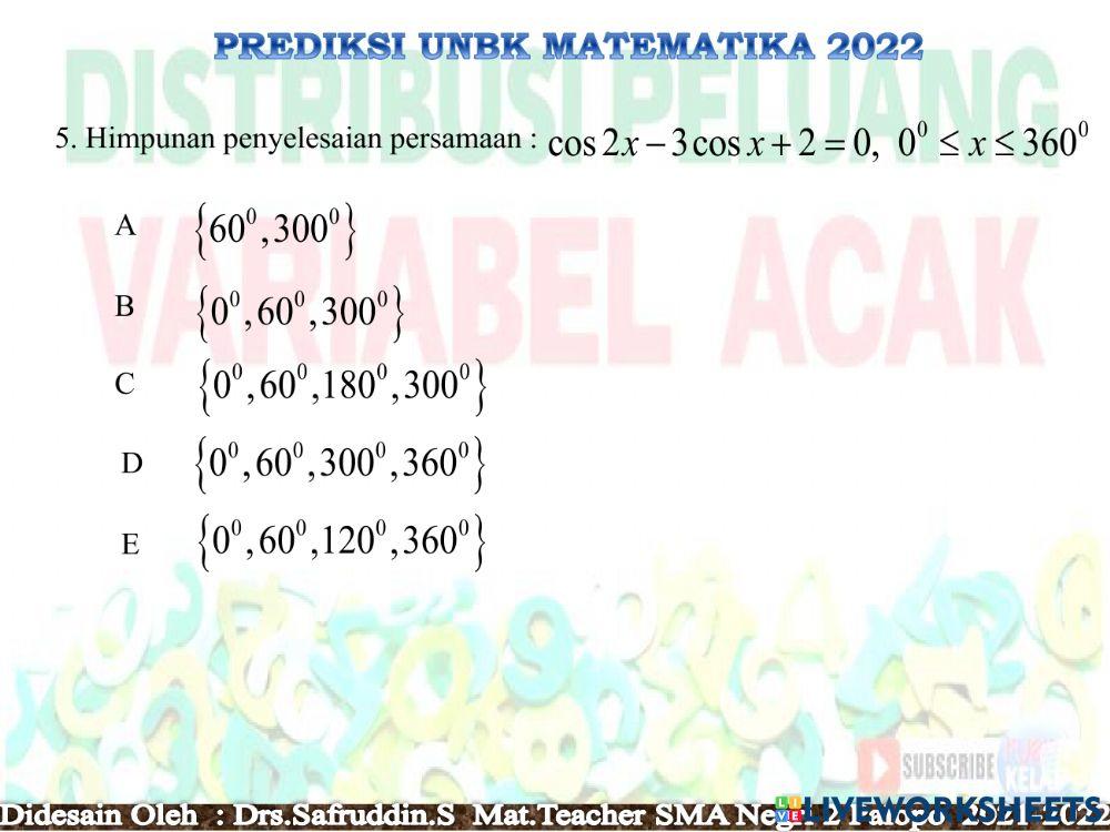 Lkpd utbk mat saintek