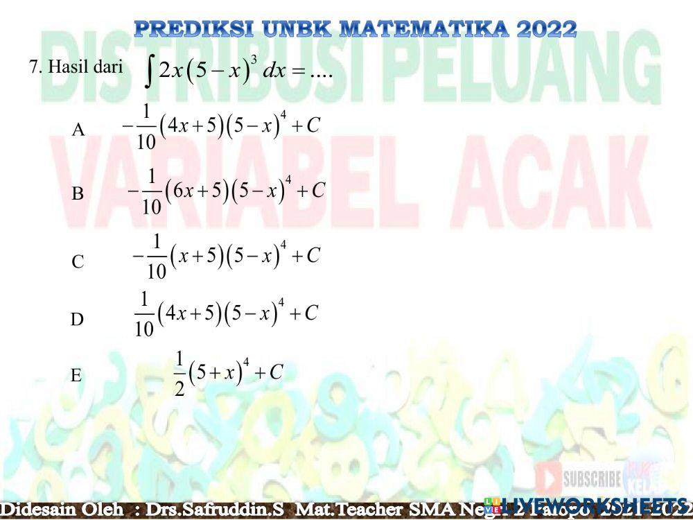 Lkpd utbk mat saintek