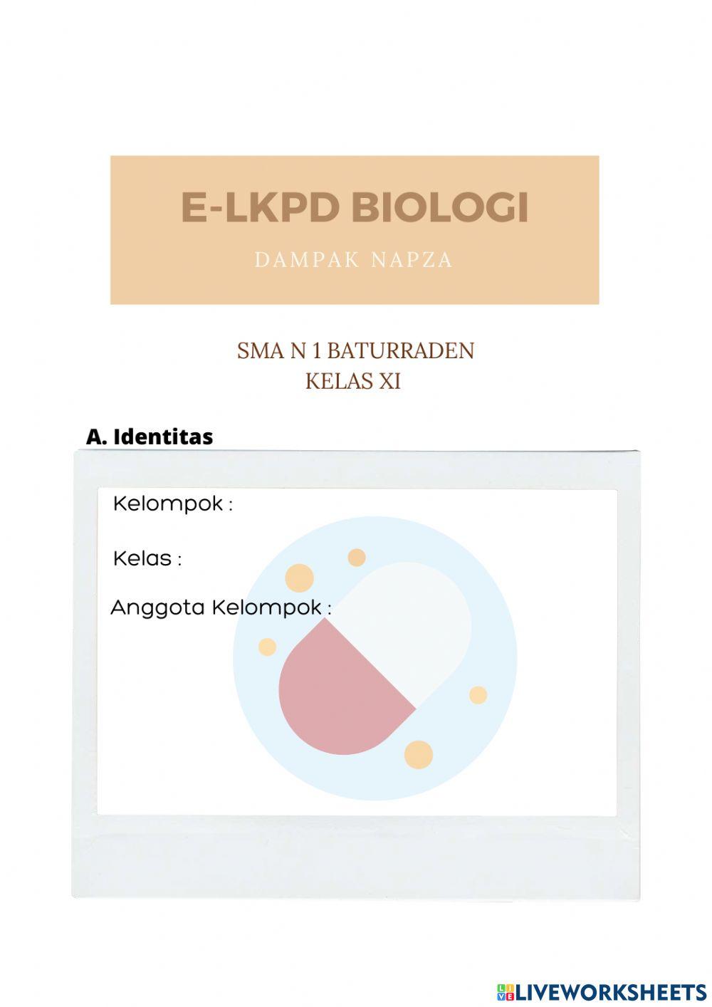 E-LKPD Dampak Napza (DARING)