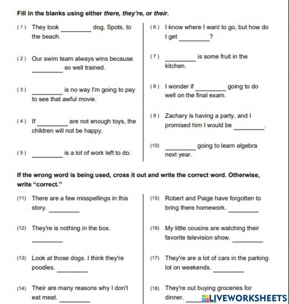 Their, There, or They're