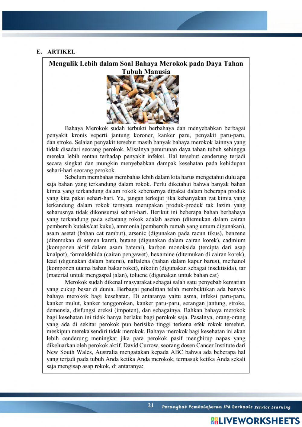 Lkpd 3 gangguan pernapasan manusia