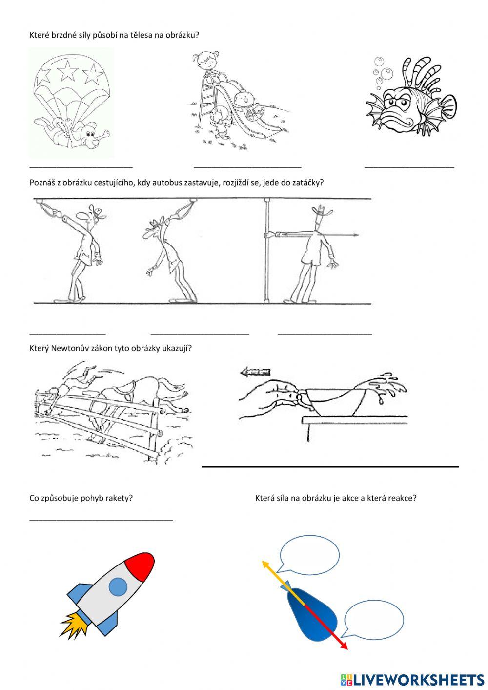 Newtonovy pohybové zákony