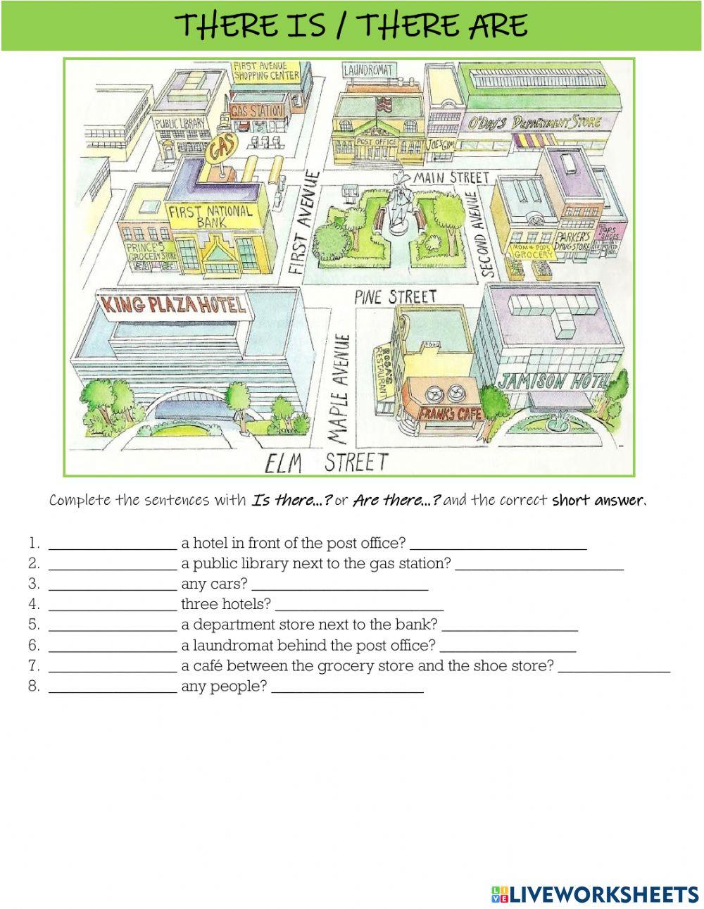 There is - There are