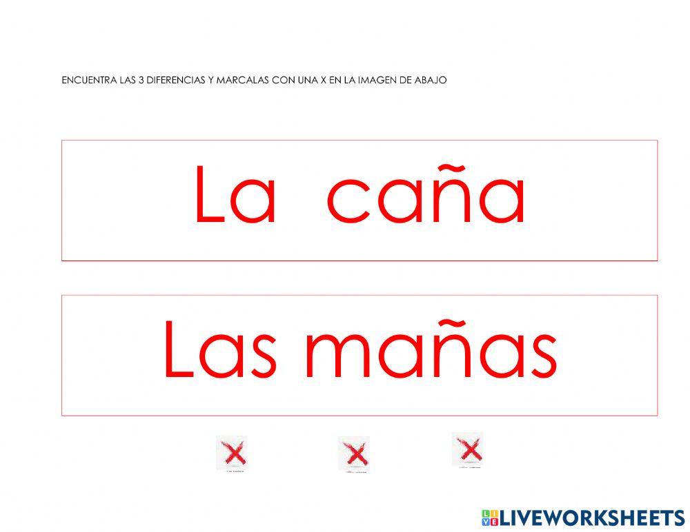 Diferencias en textooo