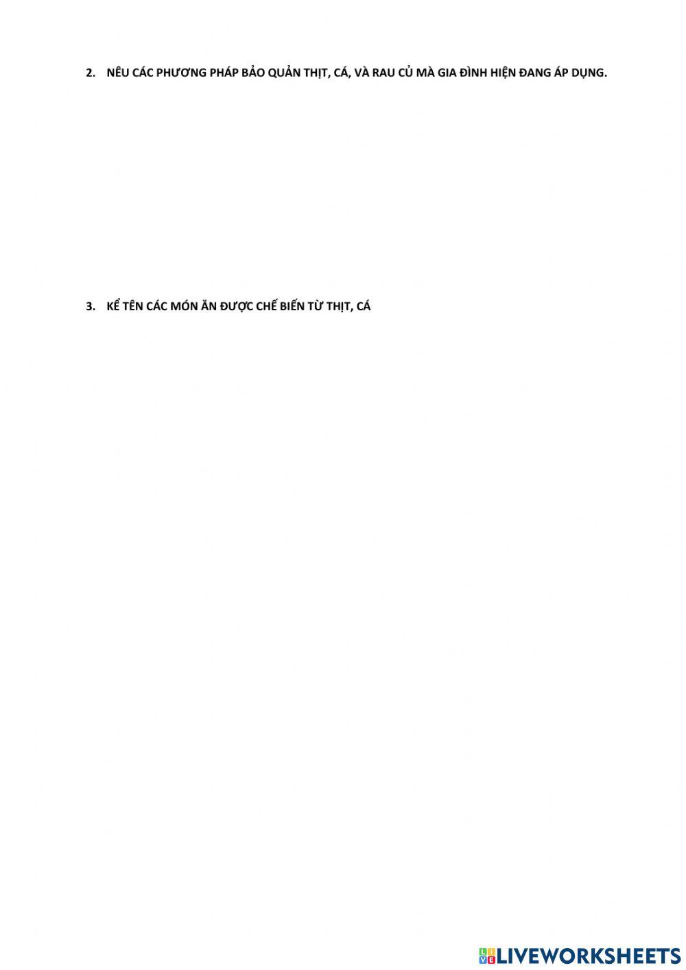 Bài thi giữa học kì ii - công nghệ