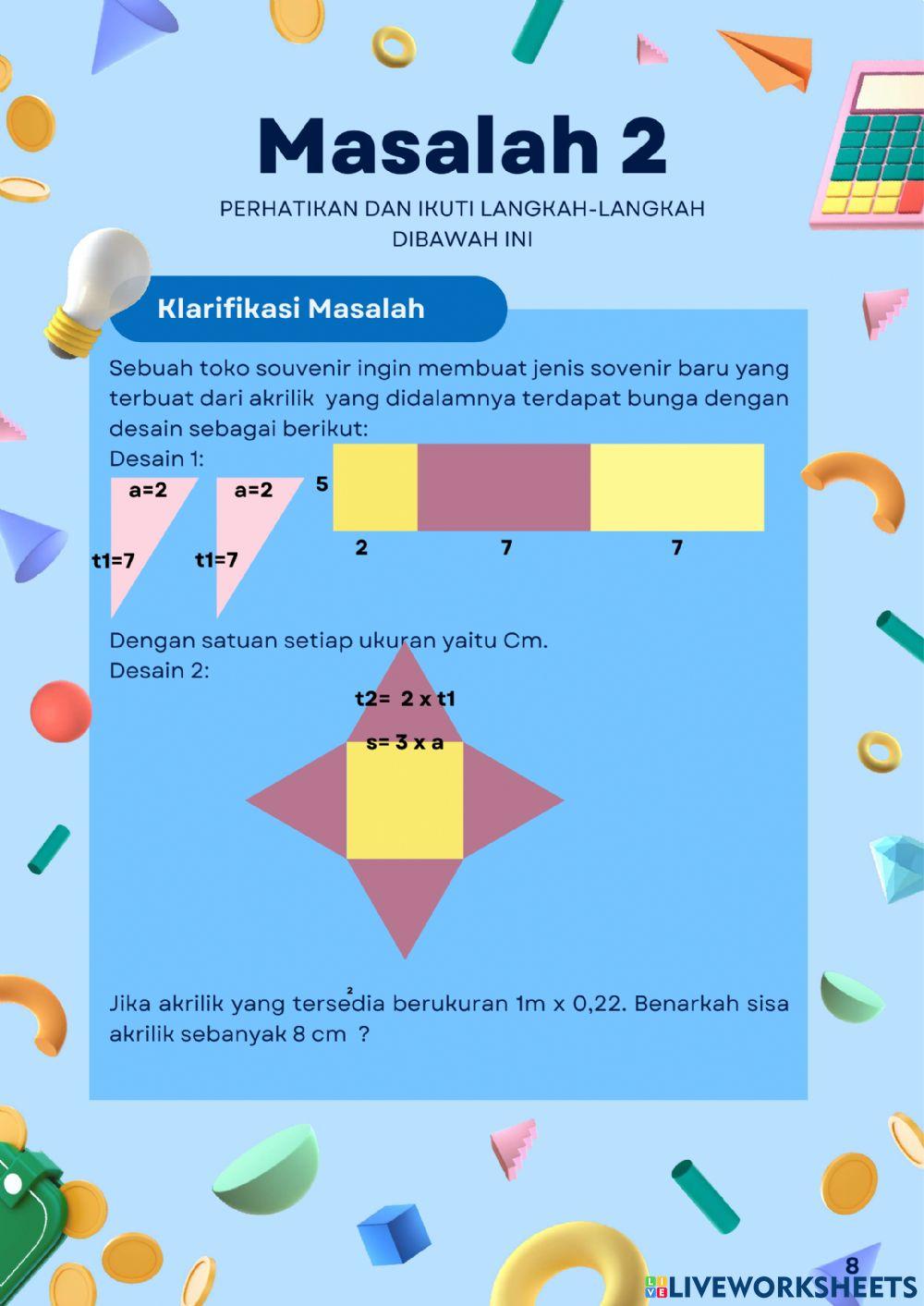 Luas permukaan Limas dan Prisma