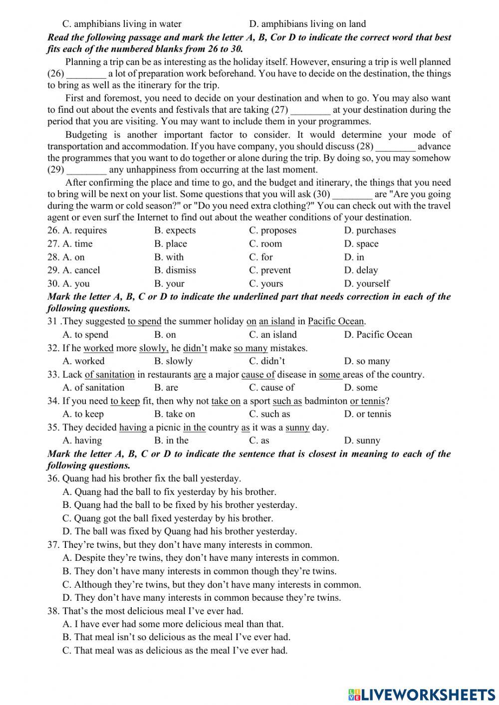Đề số 14 ( vao 10 )