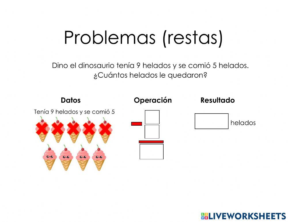 Problemas (restas)
