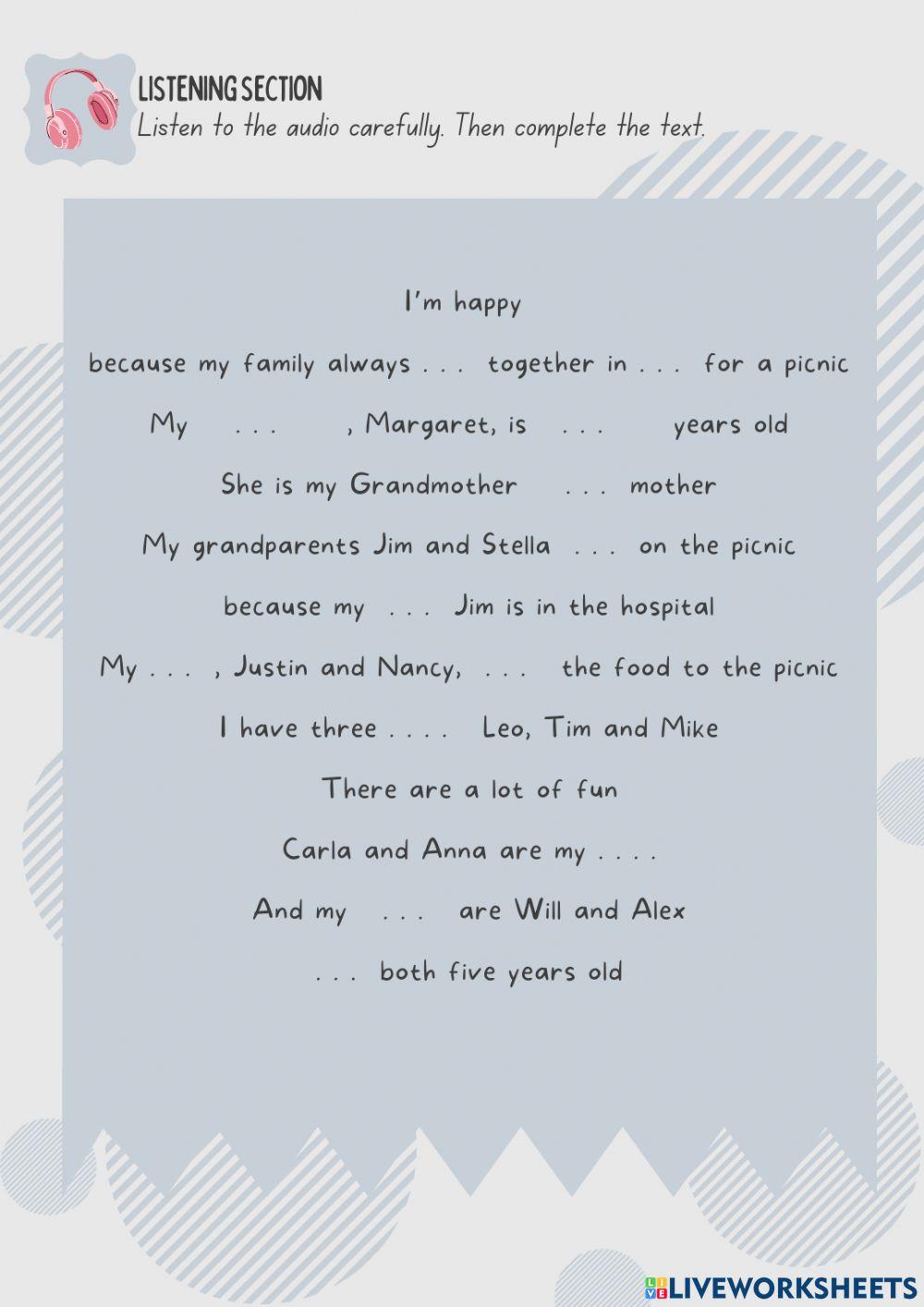 NARENDRA'S UNIT 7-LISTENING