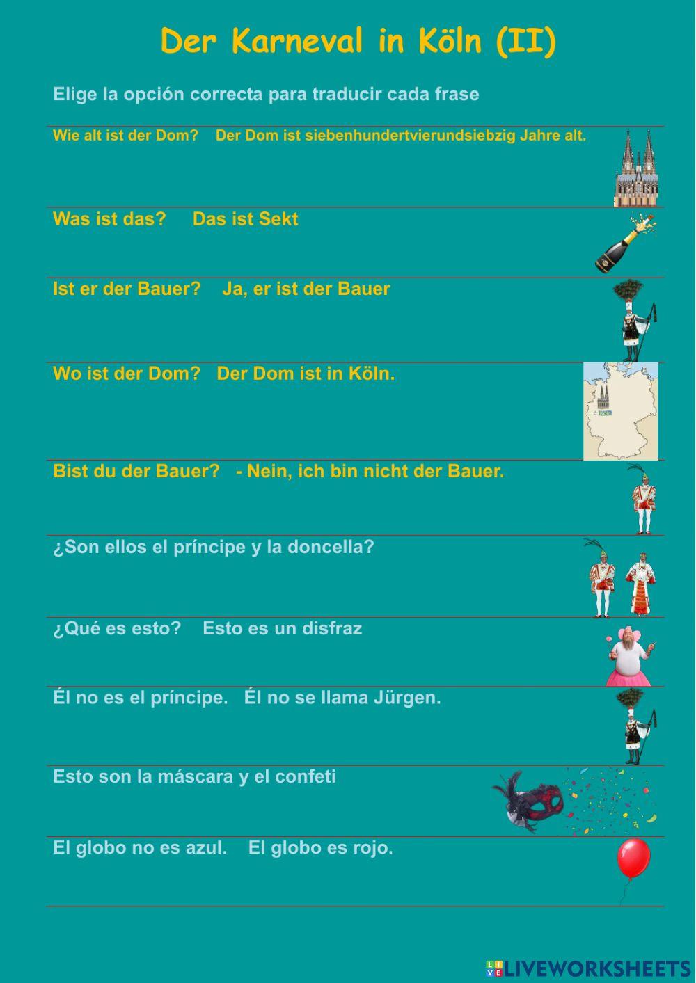 Der Karneval in Köln (II)