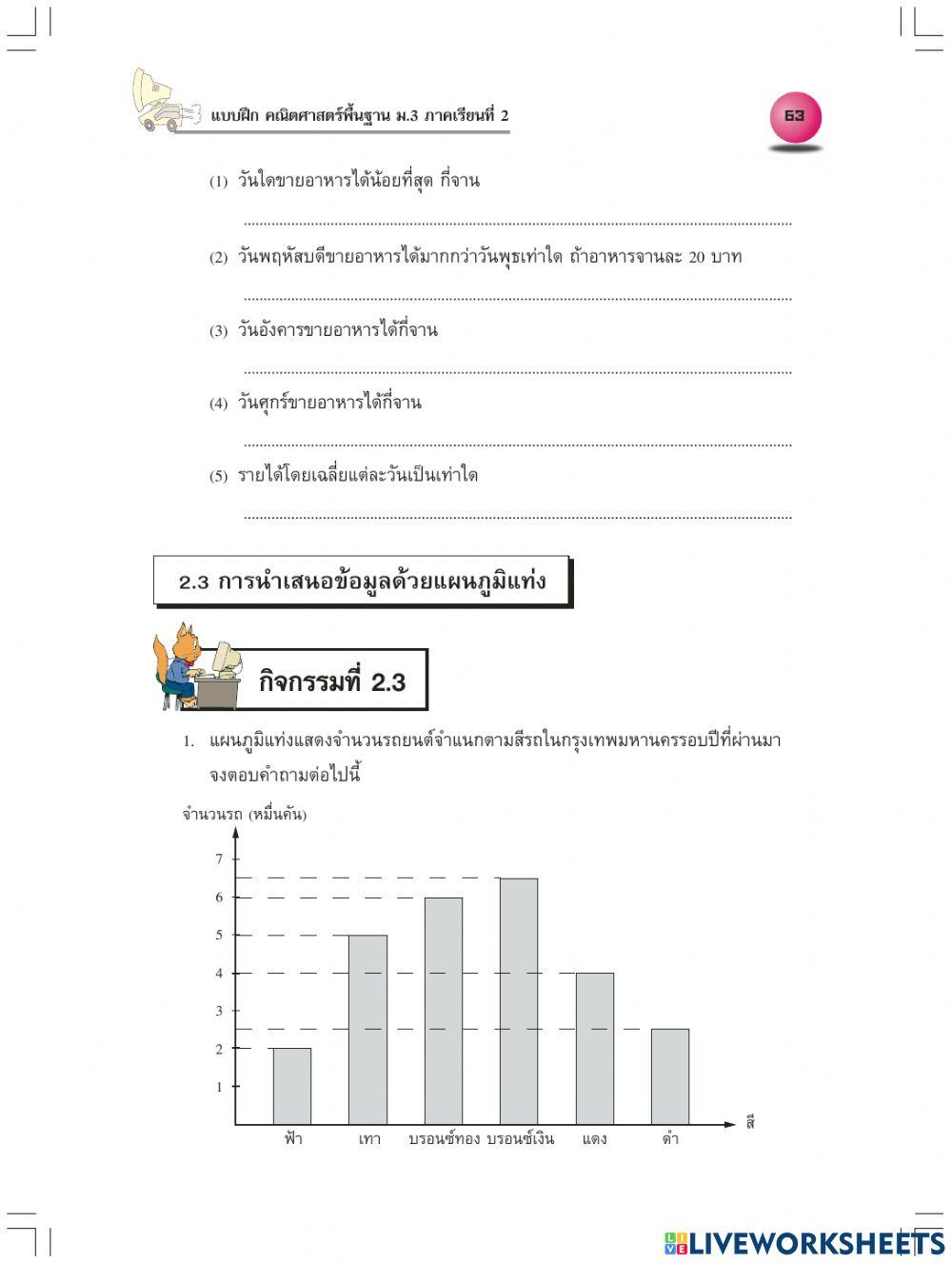 สถิติ ม.1