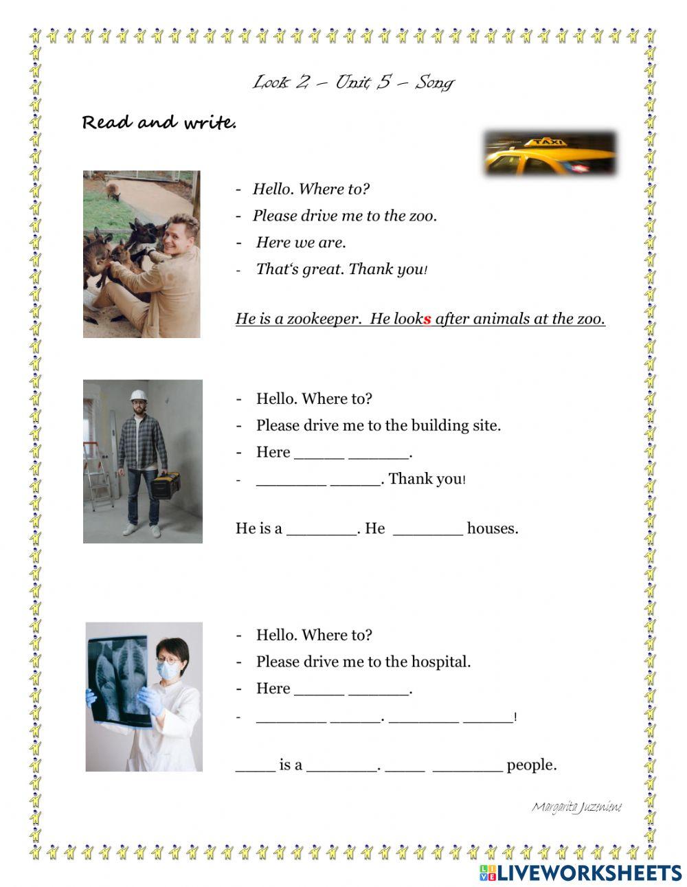 People at work online worksheet for starter, pre-A1, beginner | Live ...