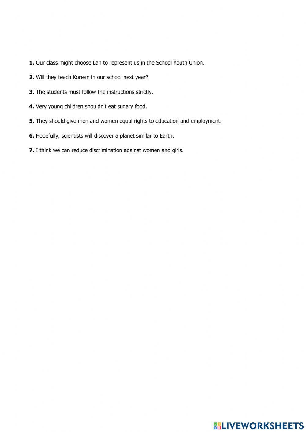 Passive voice with modal verbs