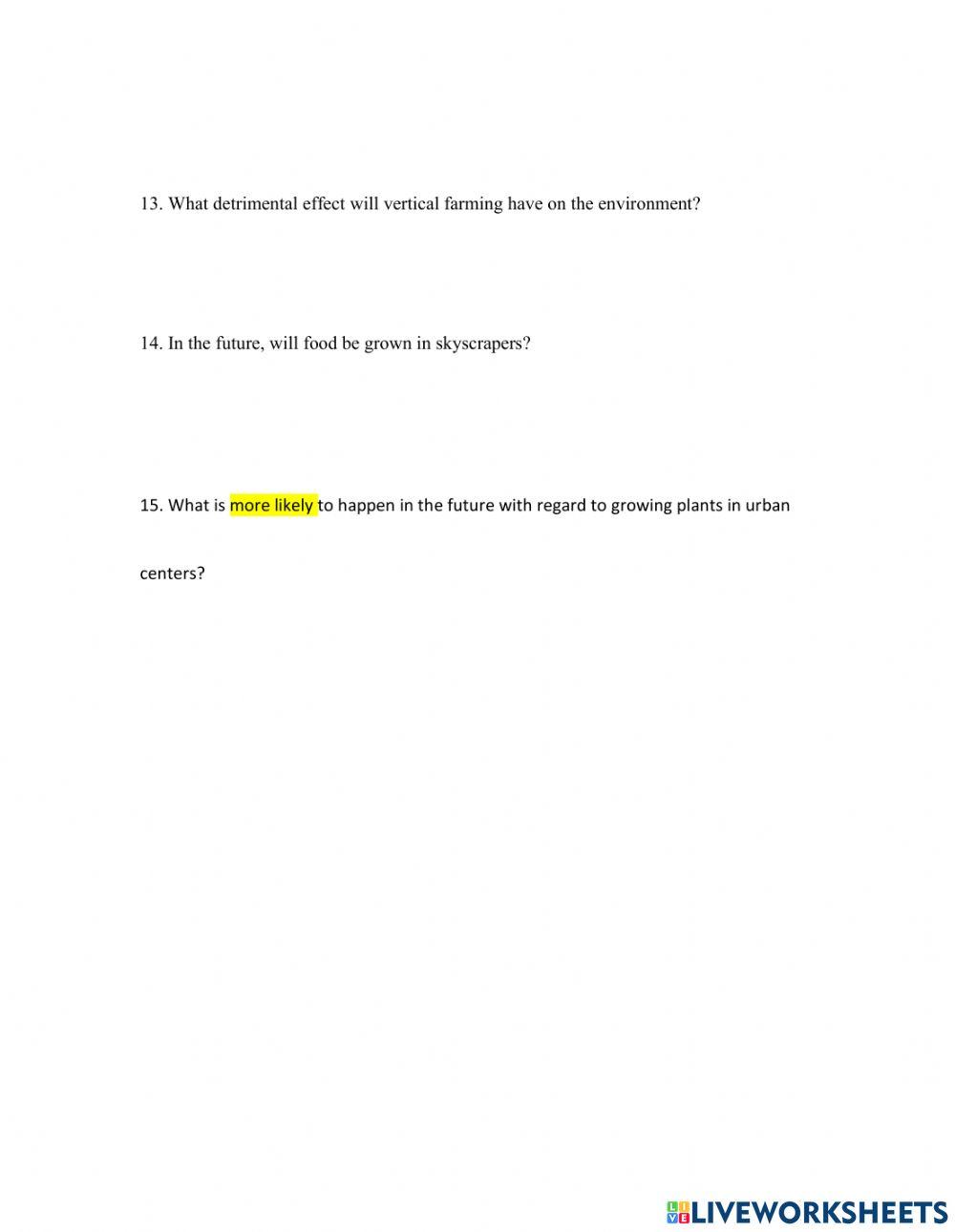 IELTS Reading Text 01 Worksheet