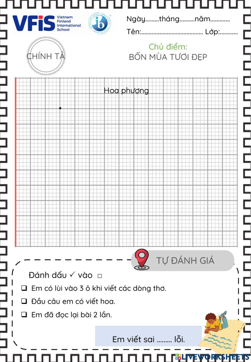 Vietnamsese Week 22-Chính tả