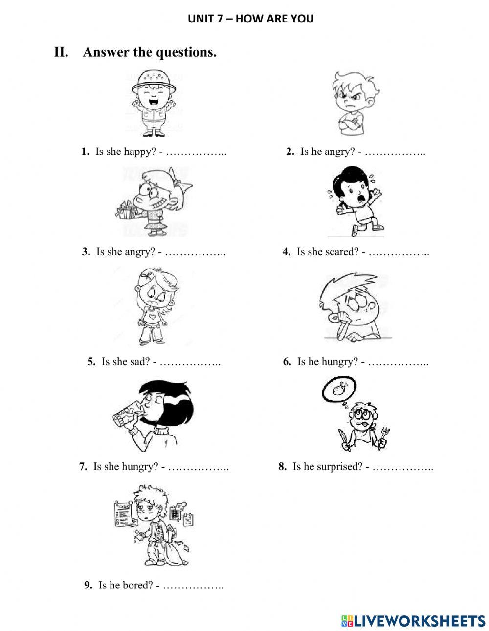 EOW2 - Unit 7 - Vocab 1