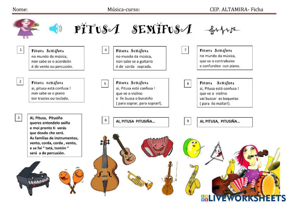 CANCIÓN Pitusa Semifusa