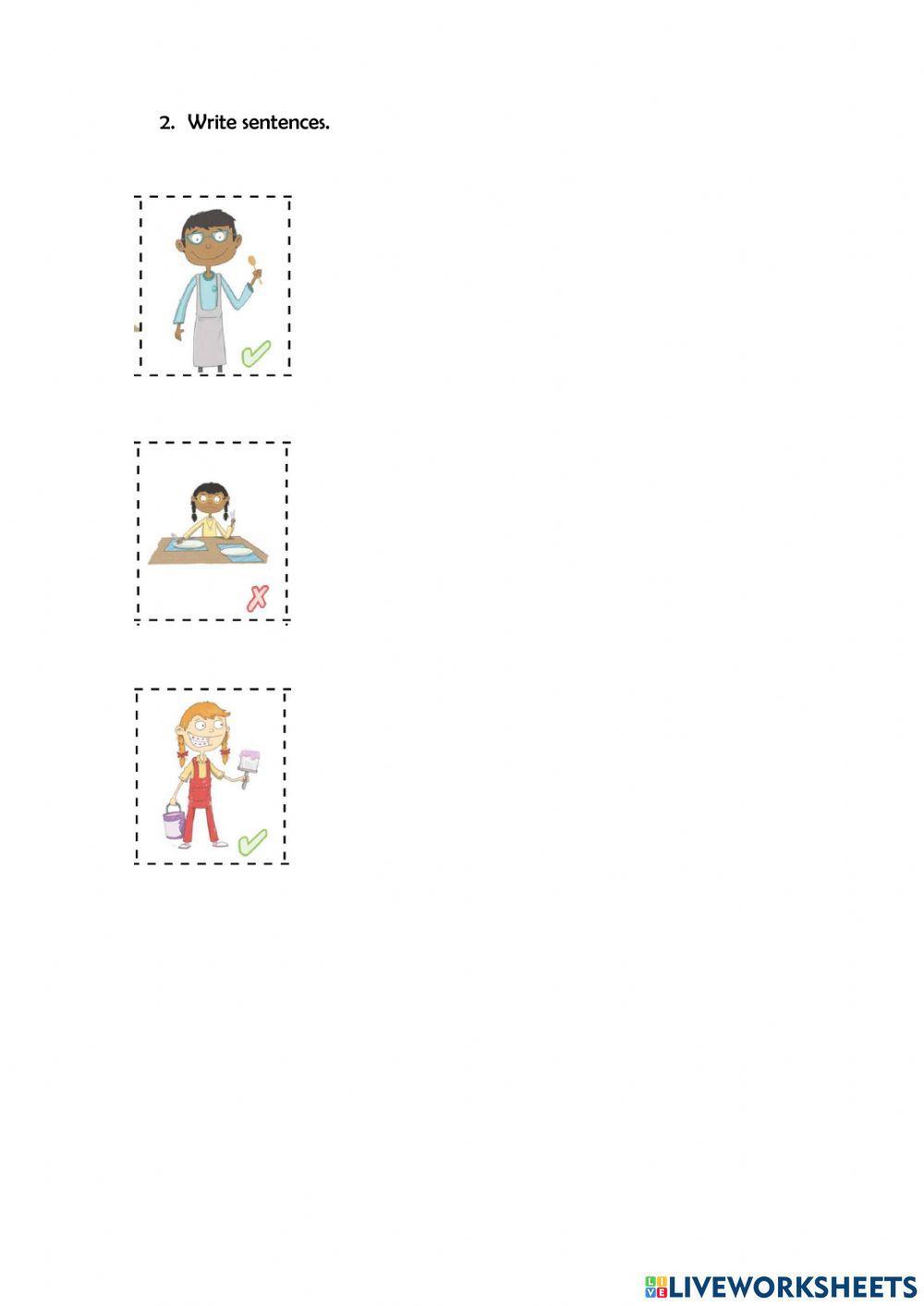 Wants to - doesn't want to