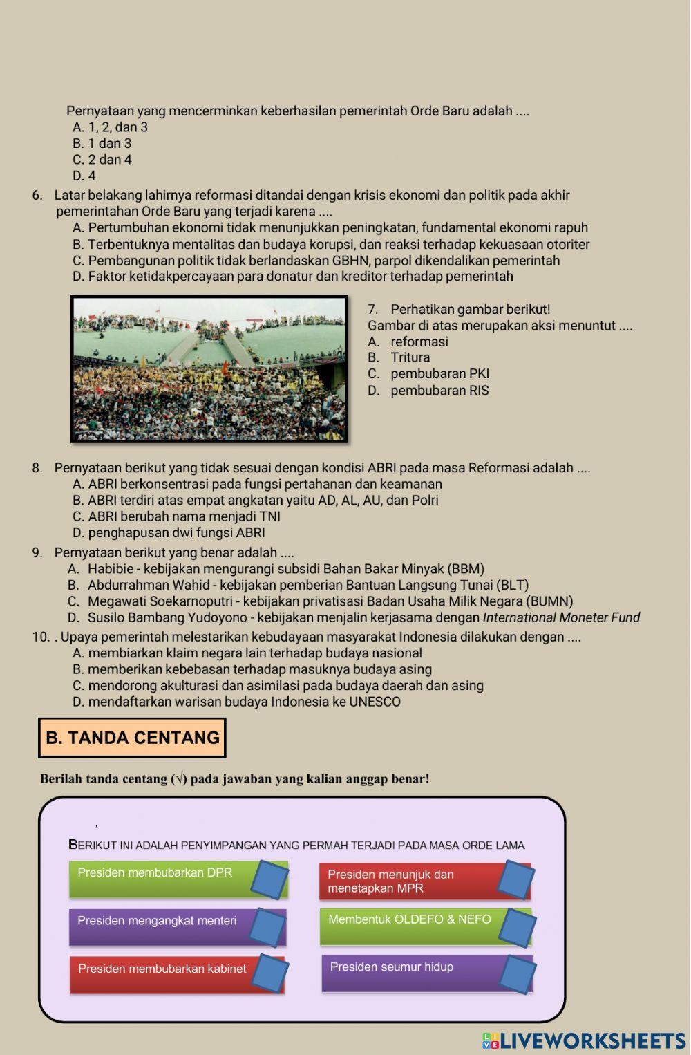 Lkpd masa orde baru dan masa reformasi