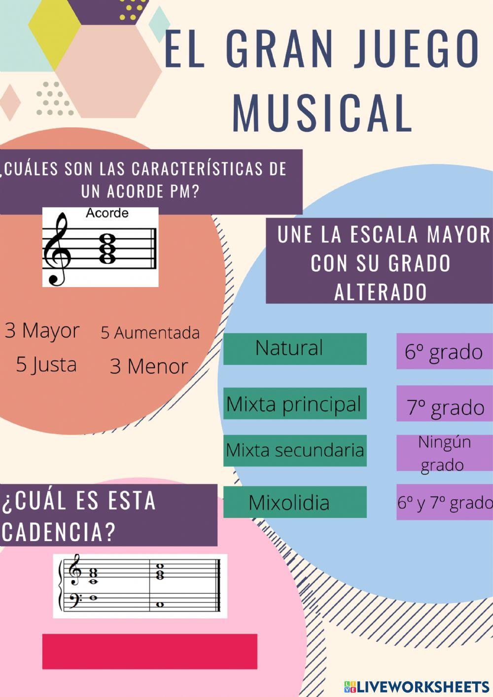 El gran juego musical Fátima Gallego
