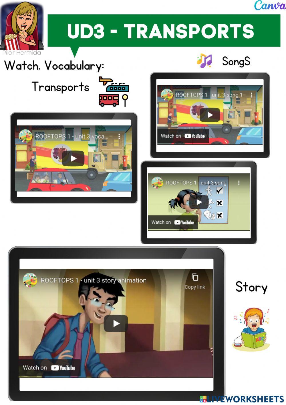 1EP UD3 Transports p1  Rooftops