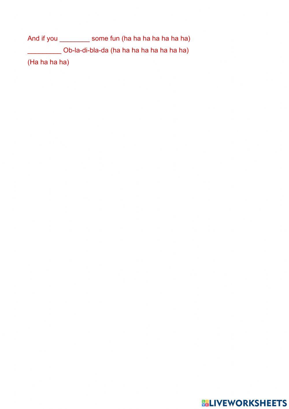 Obladì Obladà (The Beatles)