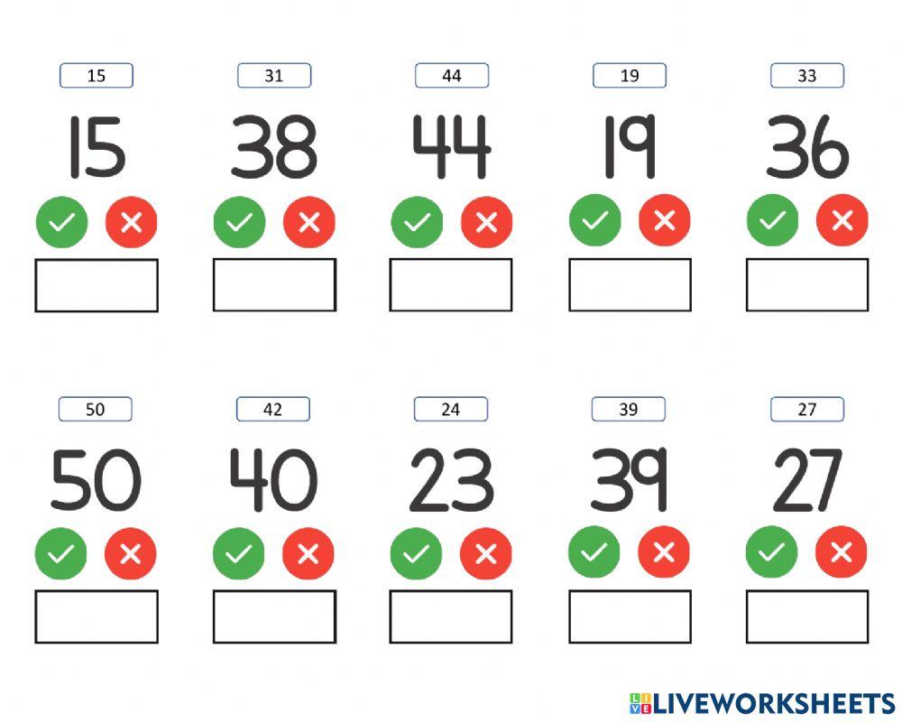 I know my numbers I know my numbers