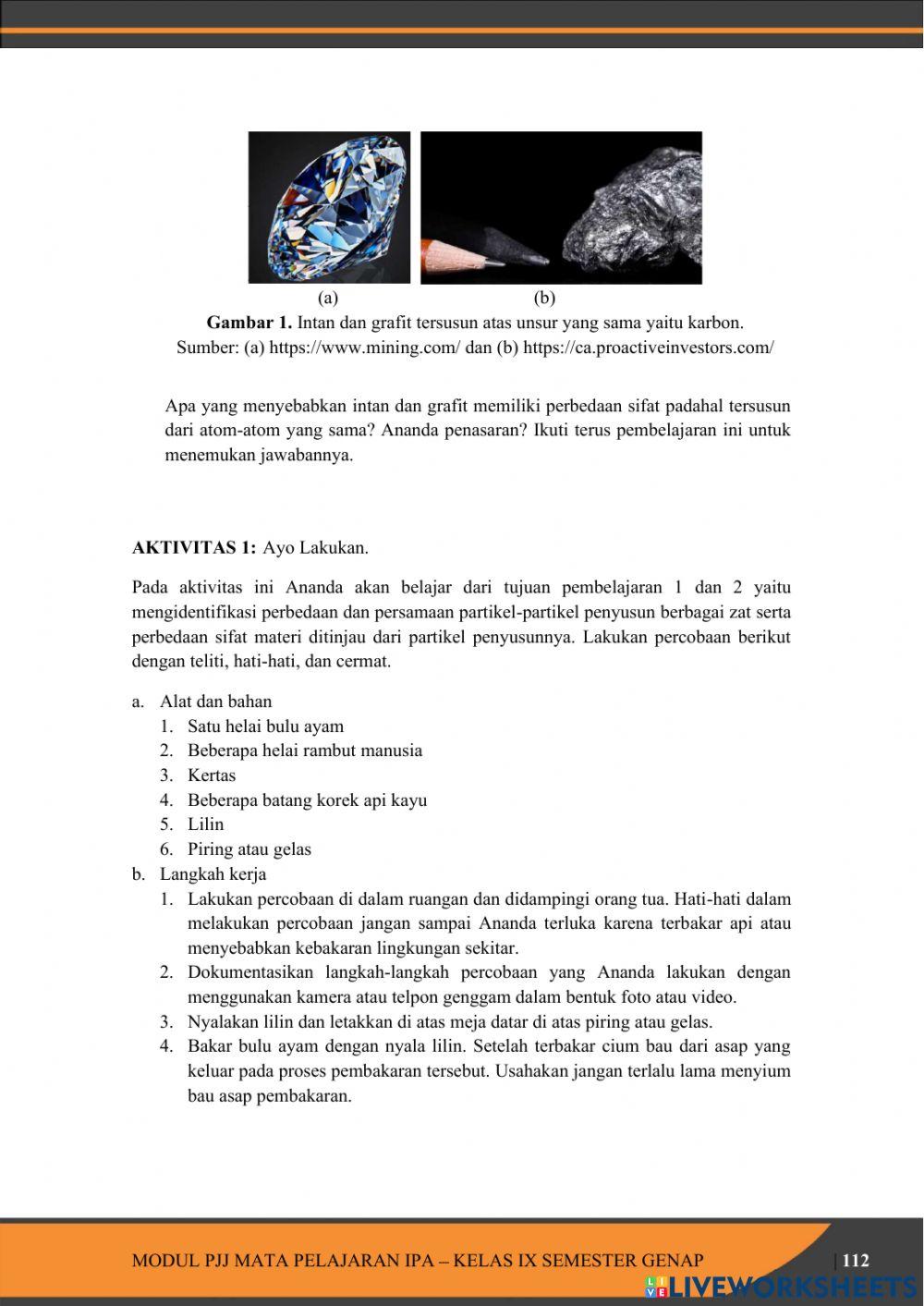 Partikel Penyusun Benda Part 1