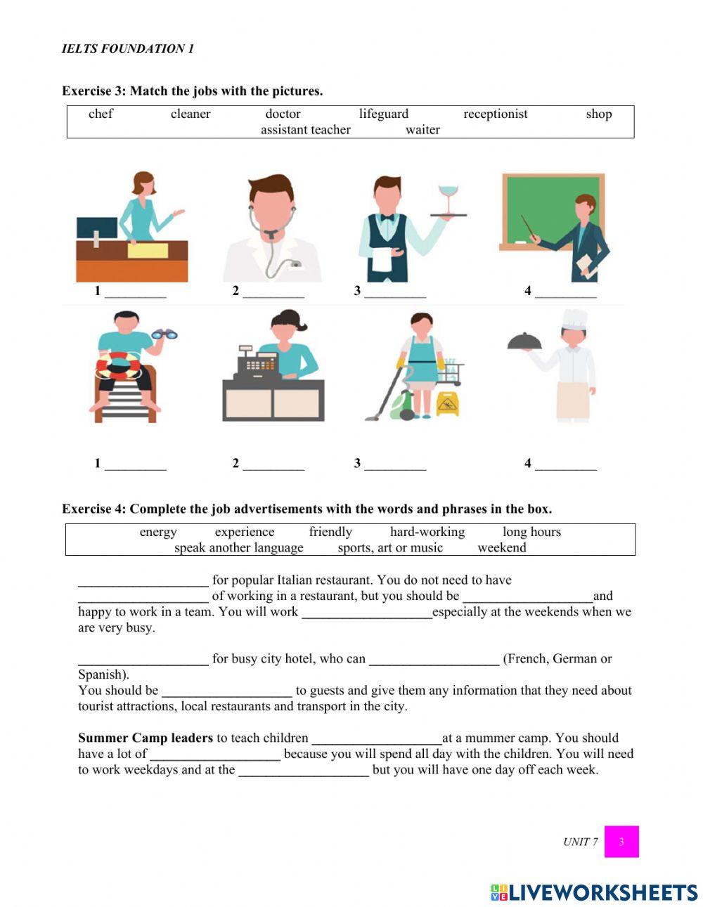 Minhdset for IELTS foundation Unit 7