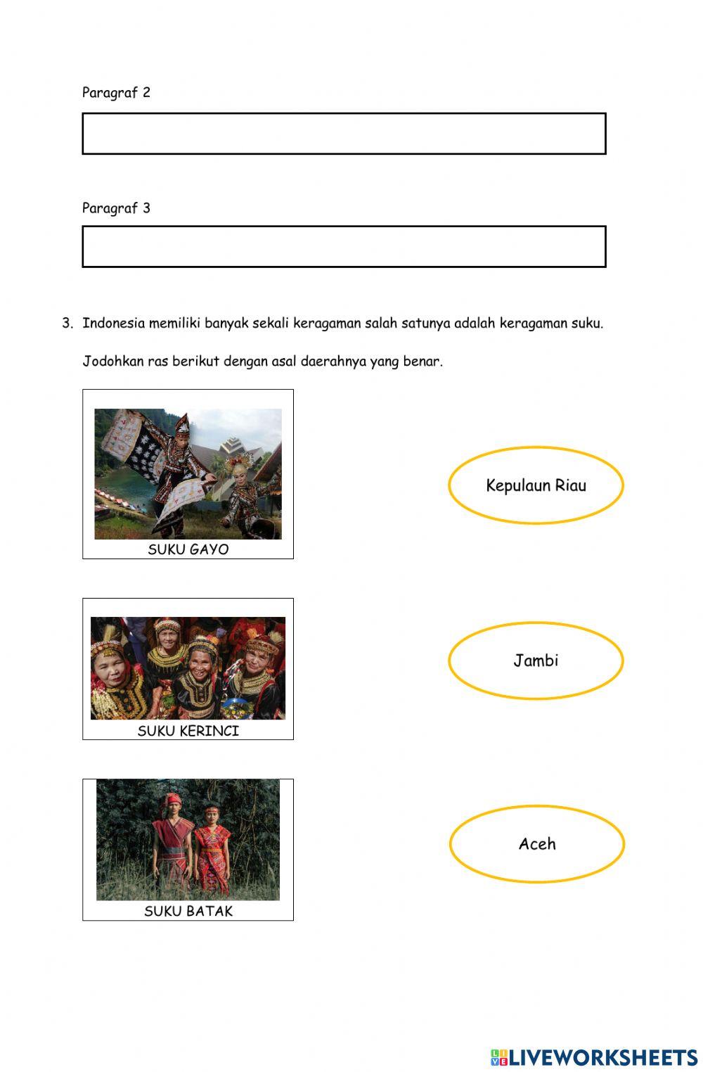 Evaluasi subtema 1 tema 7