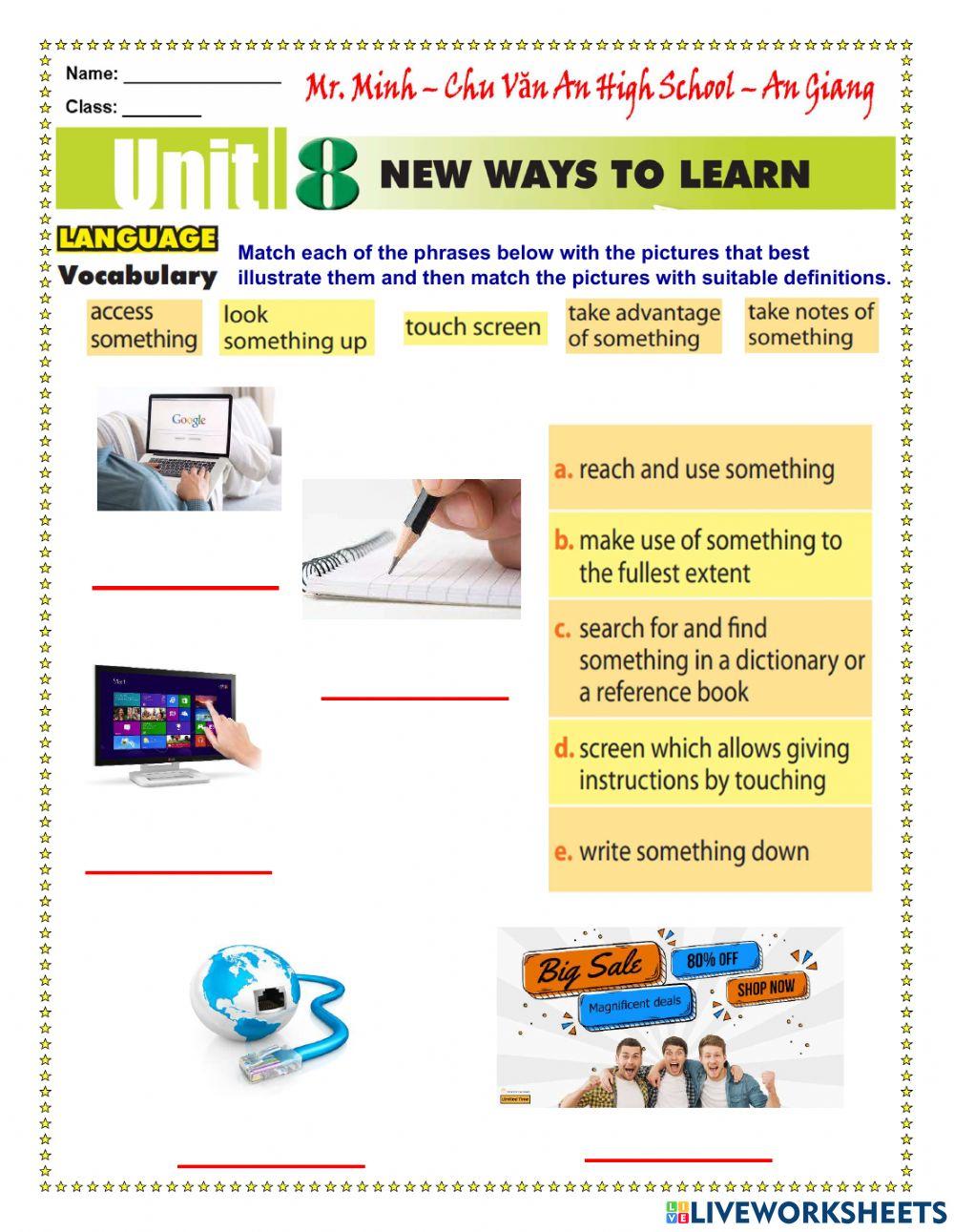 English 10 - Getting Started and Language