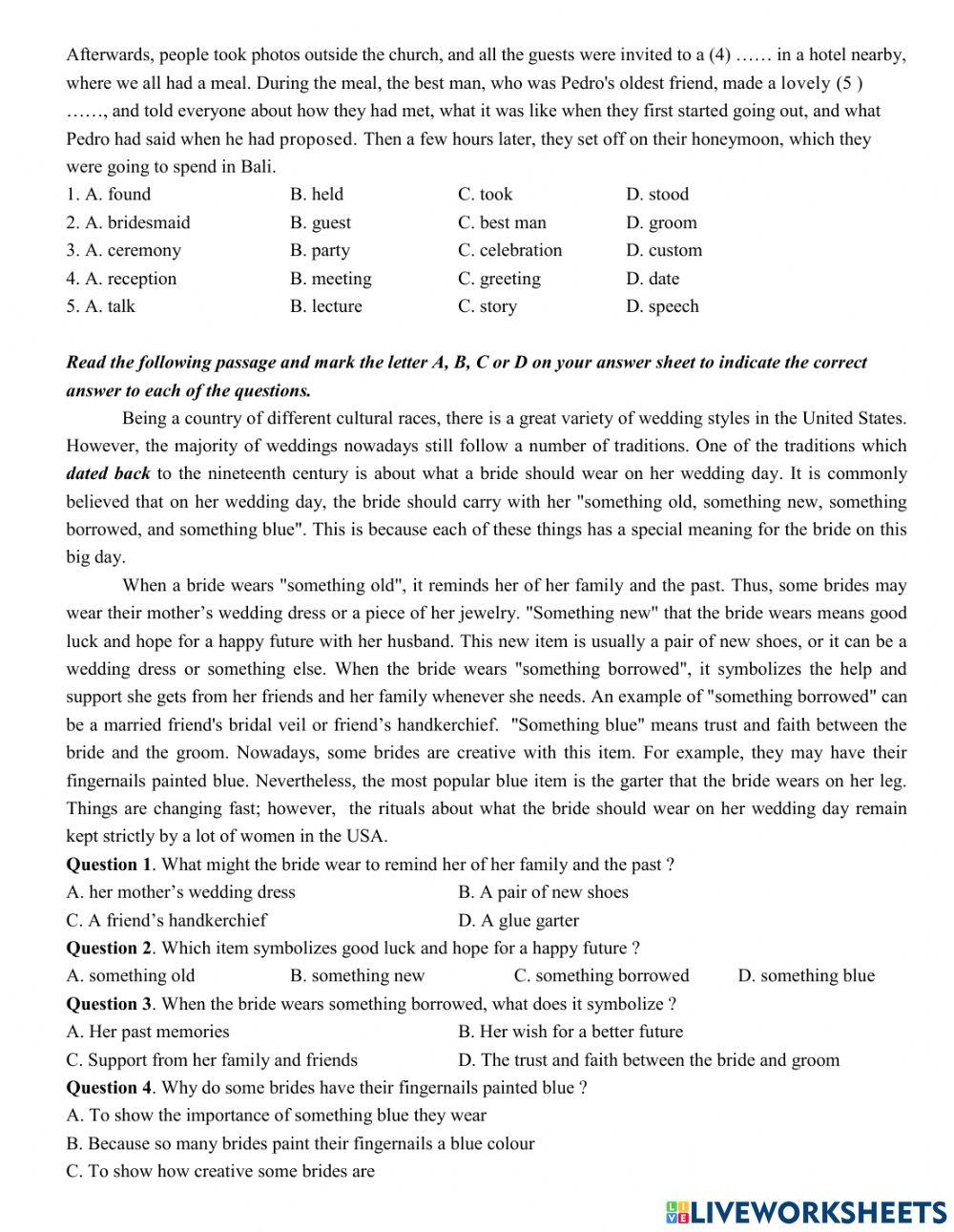 Review Unit 6.7.8 English 10