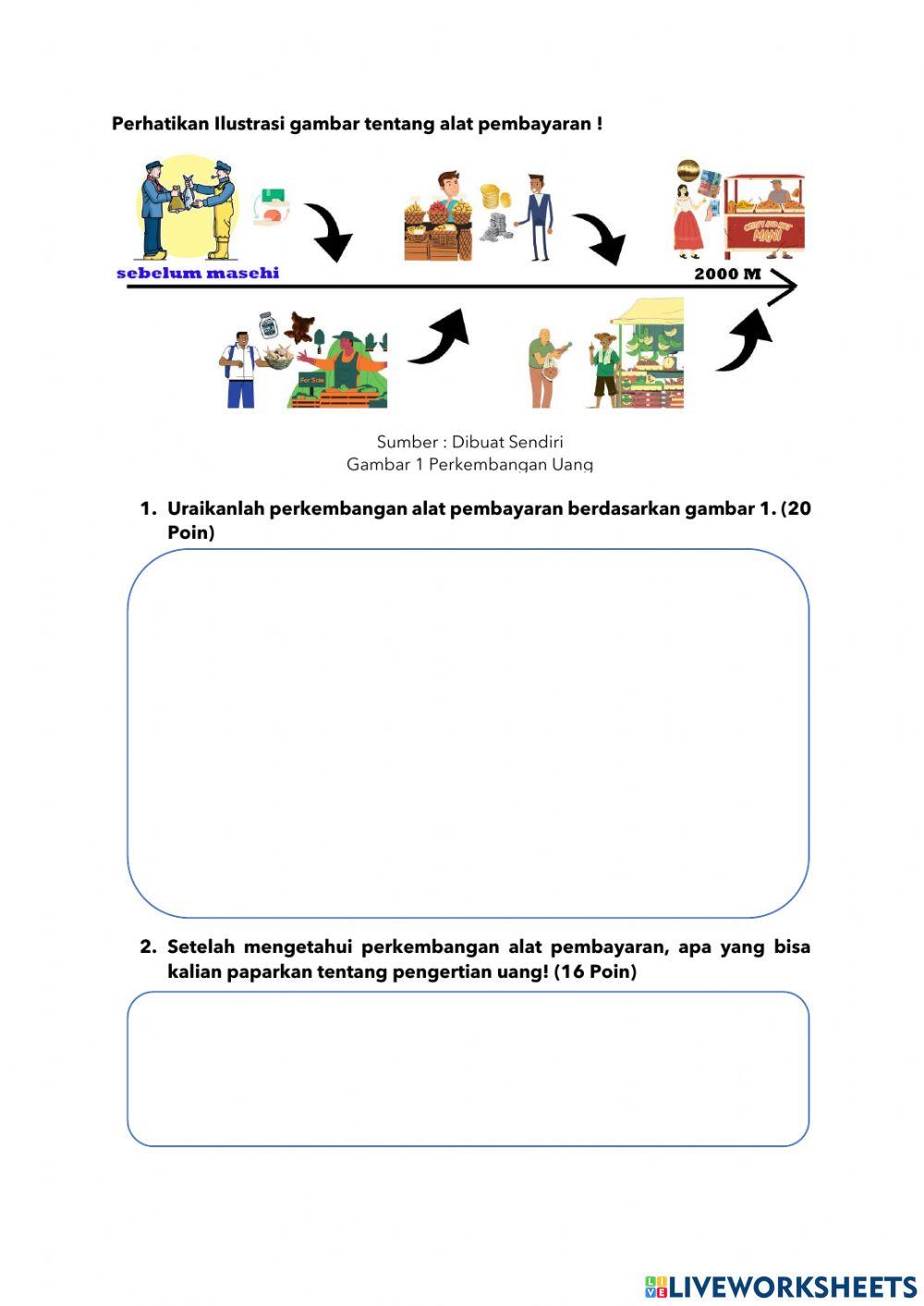 Alat Pembayaran Tunai set 3