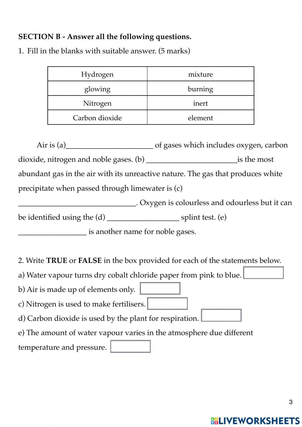 Properties of gases