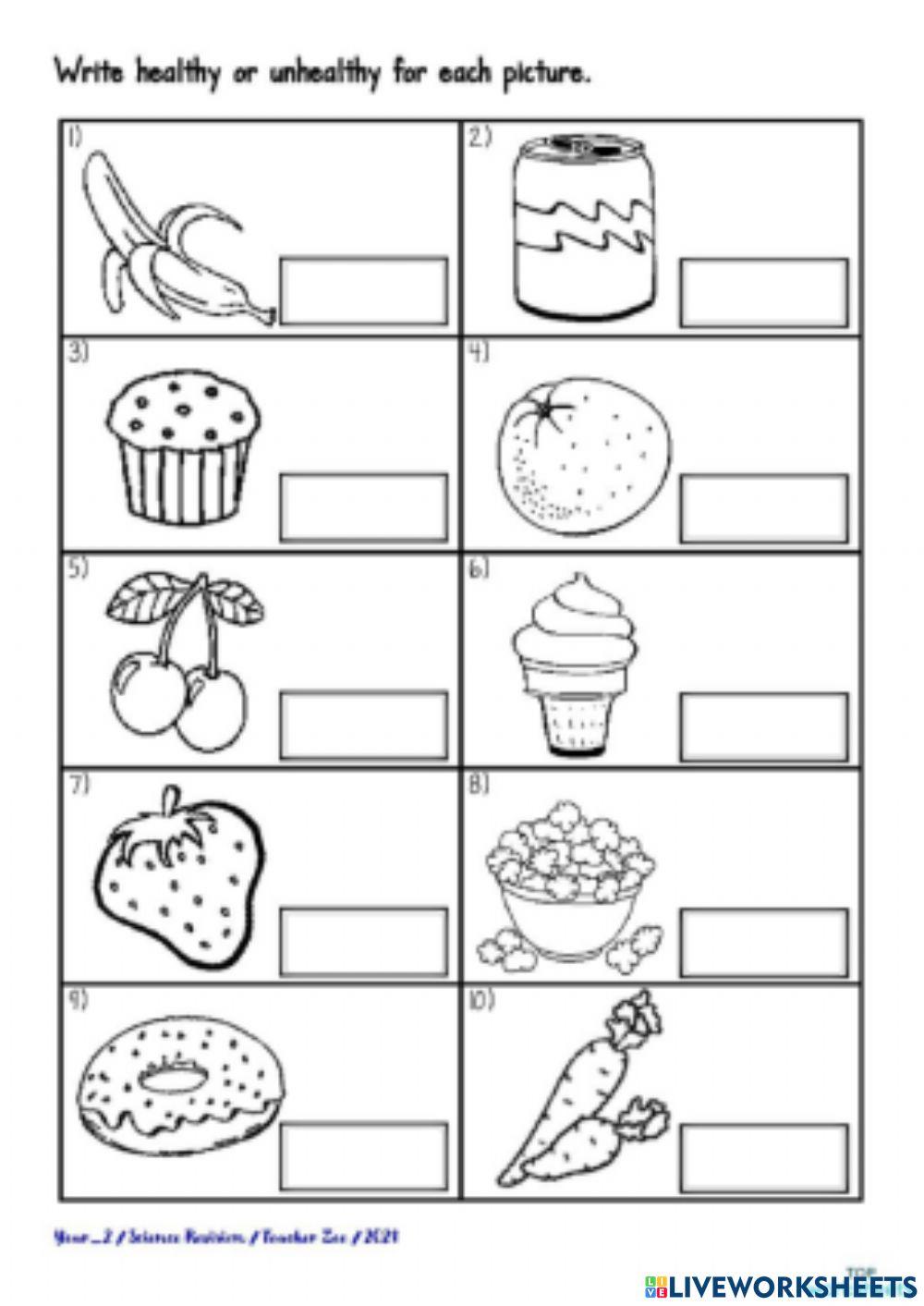 Healthy and unhealthy