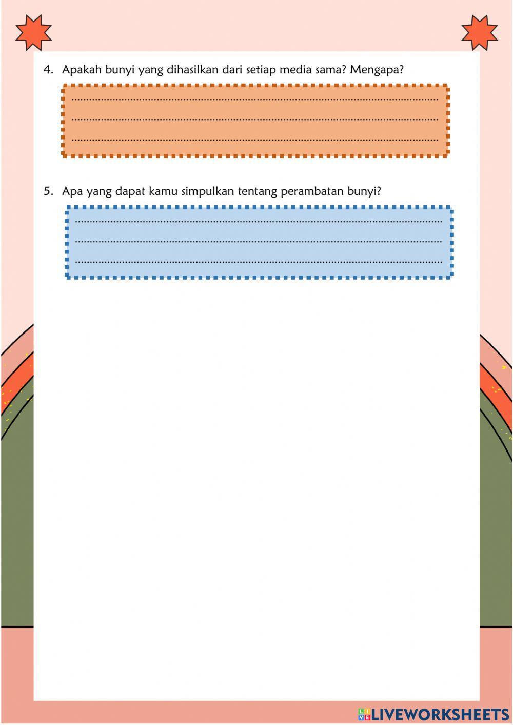 LKPD IPA Kelas 4 Tema 1 Subtema 1 Pembelajaran 3