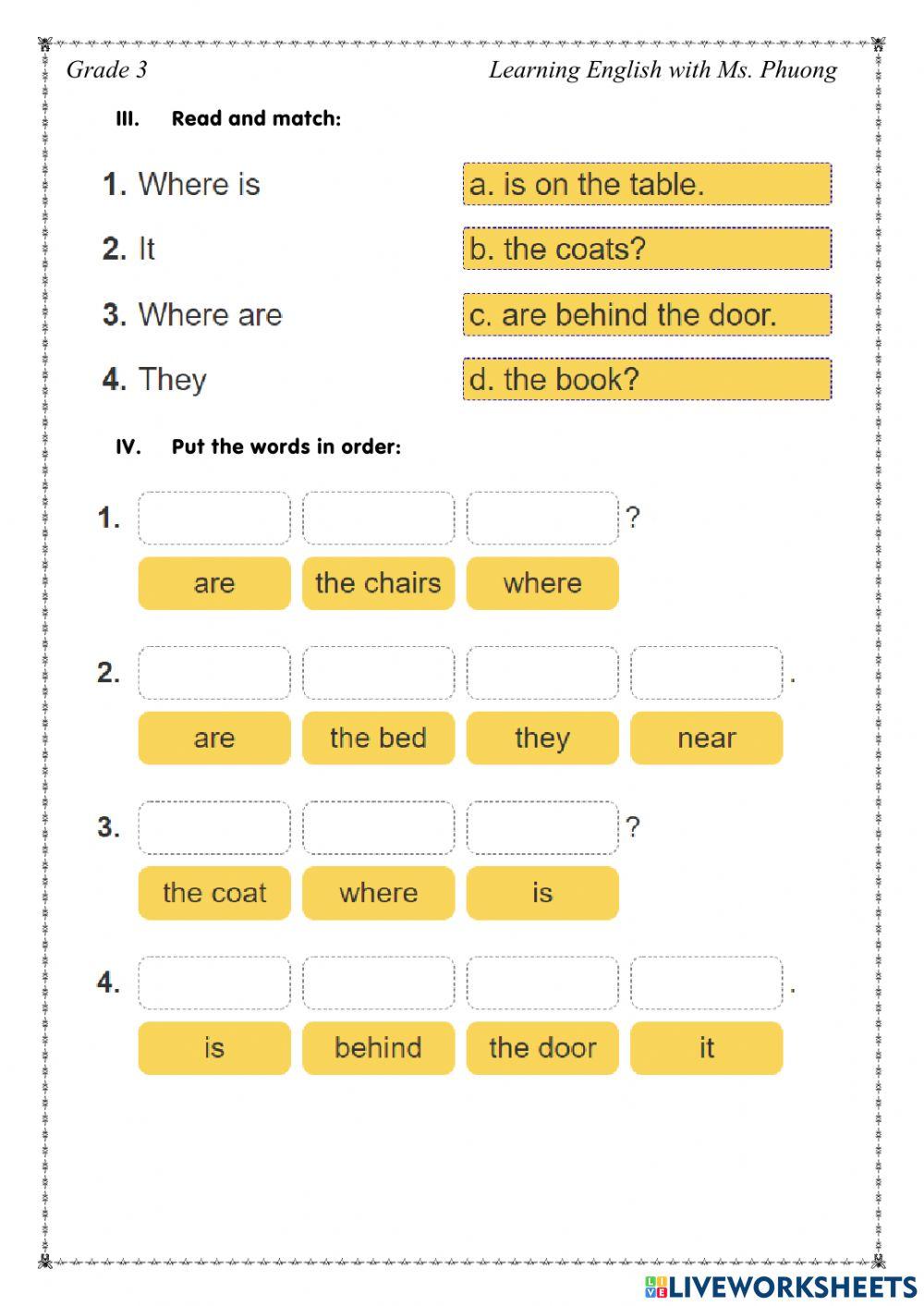 English 3 - Unit 13 - Review