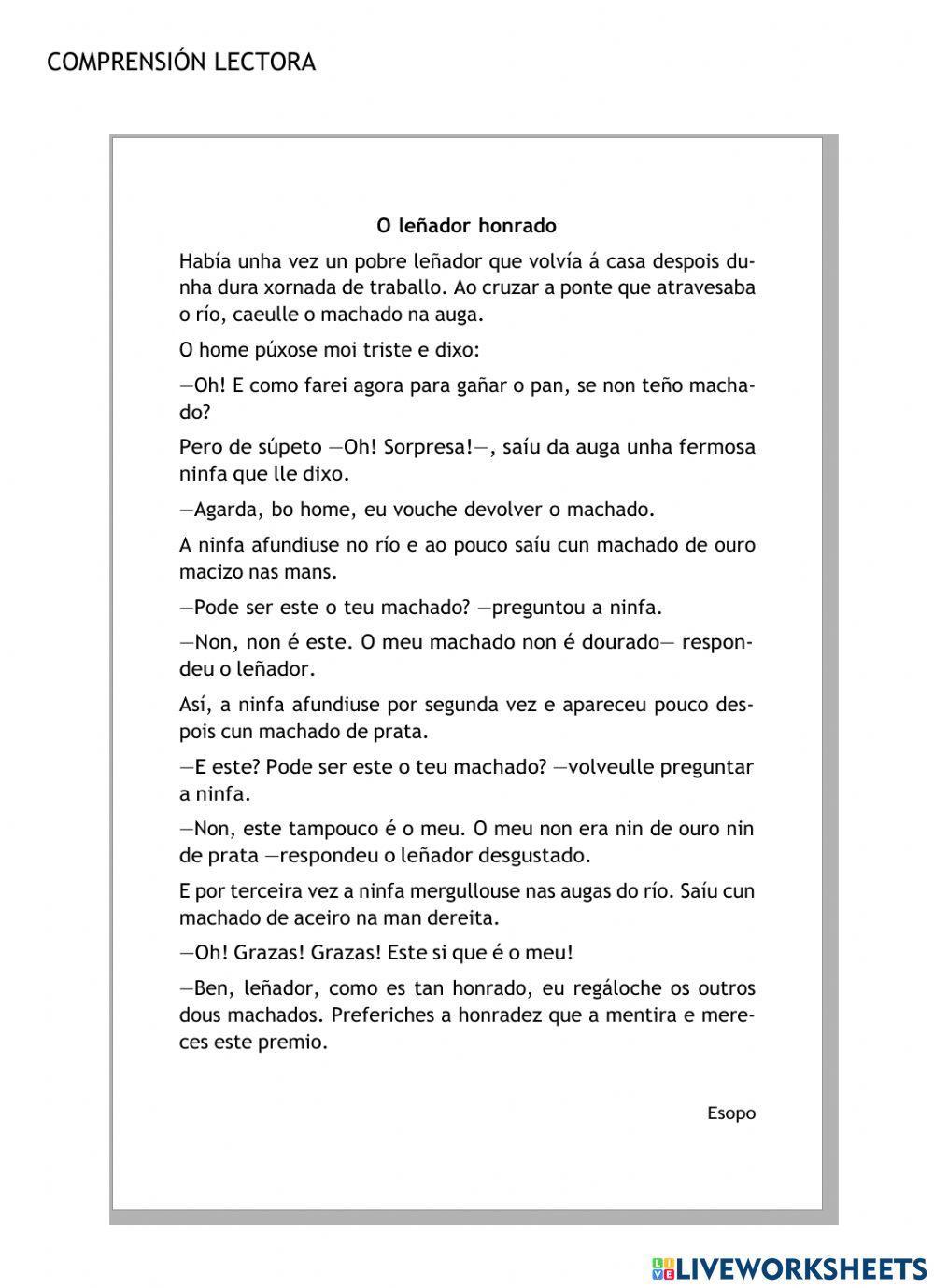 Comprensión Lectora T2 LG