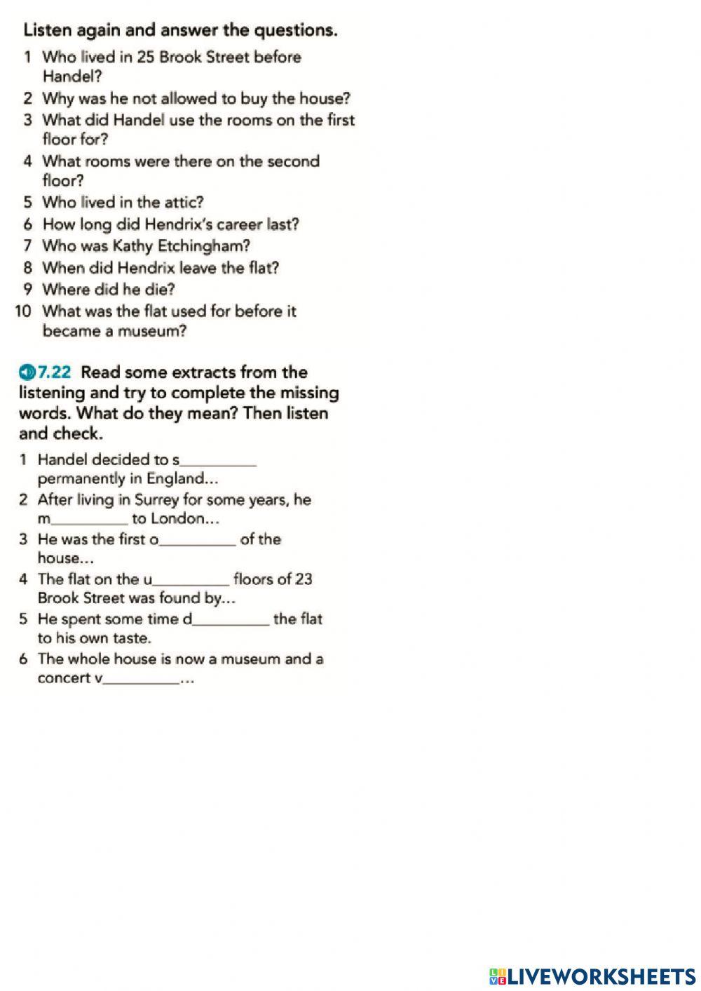 Hendrik and Handel listening