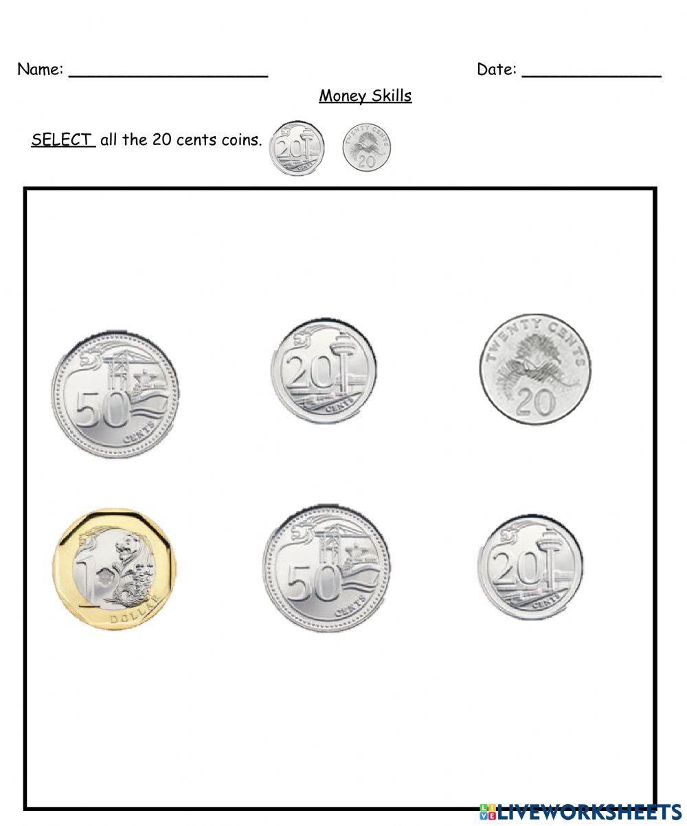 Identify Singapore coins