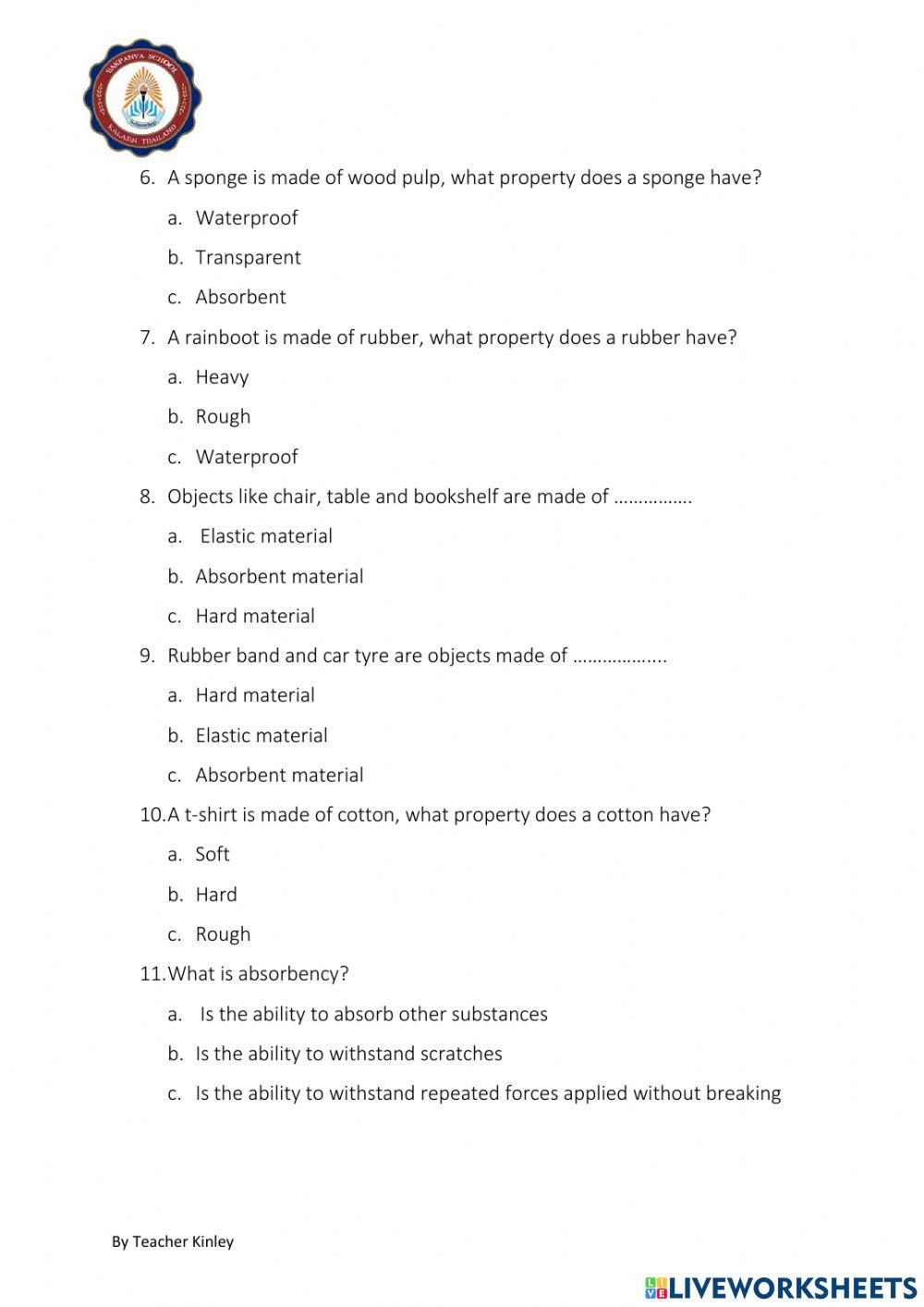 Object Review Worksheet Live Worksheets object-review-worksheet-live-worksheets