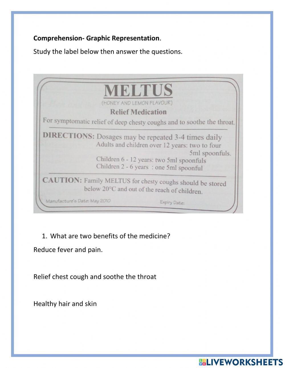 Graphic Representation-Labels