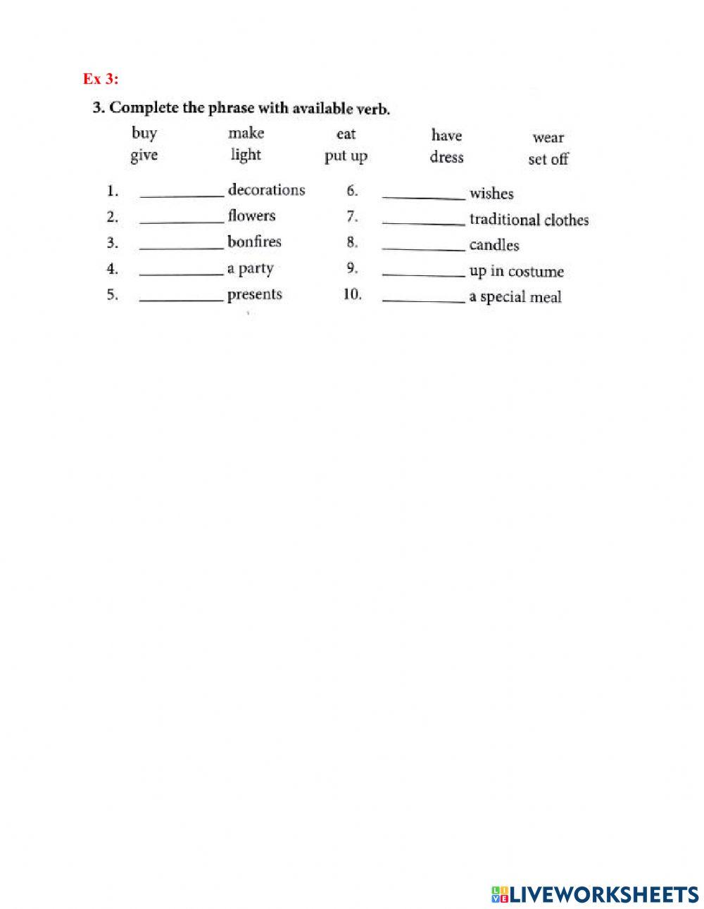 Unit 15 lesson 2 grade 4 worksheet live worksheets